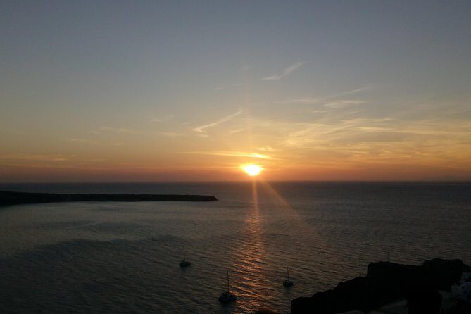Blue Dome and Oia Sunset Small Group Transfer - The Blue Dome and Three Bells stop: why it’s worth the quick 15 minutes