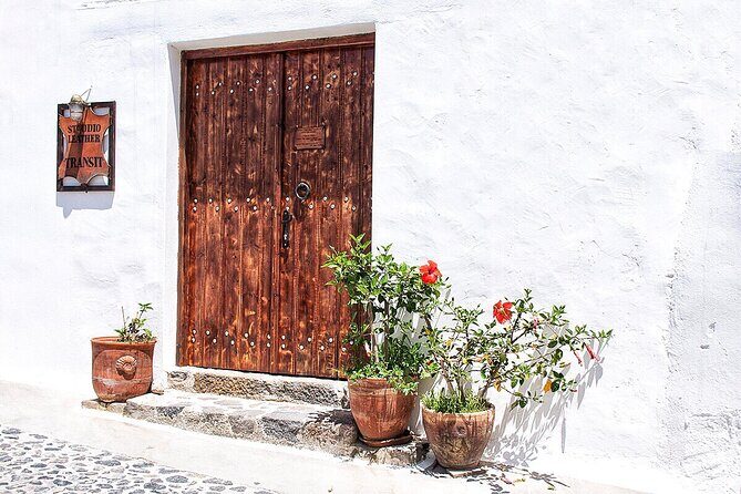 Discover the Cultural Heart of Santorini with Mεliton Tours - Profitis Ilias: monastery views and monk-produced local products