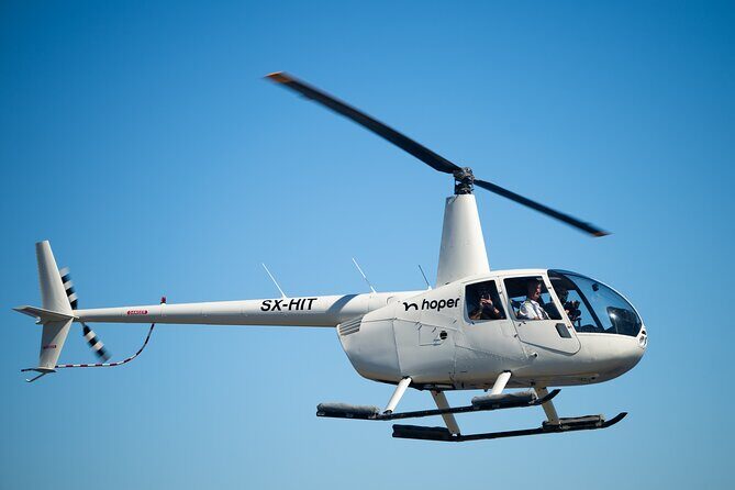 Experience Santorini Sunset by Helicopter - Taking off from Oia’s caldera edge at 7:30 pm