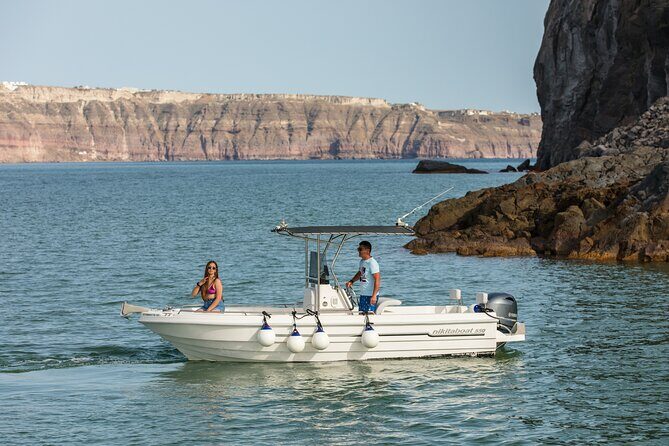 Full Day Boat Rental with License in Santorini - Key things to know before you go