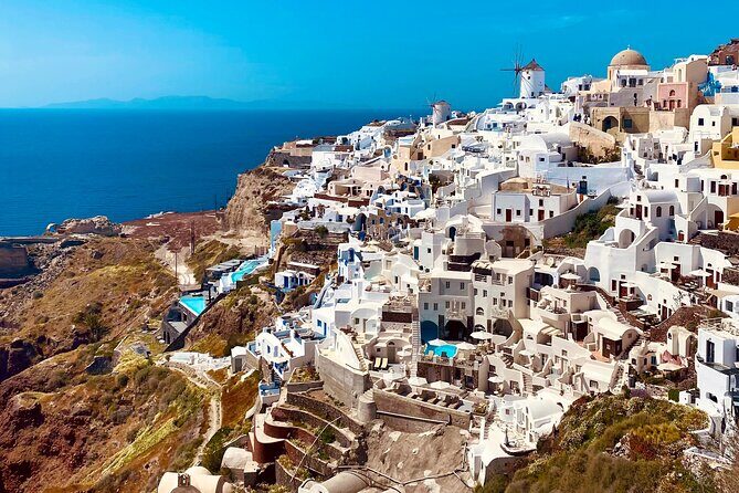 Luxury Full Day Private Sightseeing Tour in Santorini - Imerovigli and Skaros Rock: calm cliffs and big panorama time