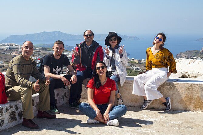Private Captivating Santorini Highlights Tour inc. tastings - Pyrgos medieval lanes: mezedes, microbrew beer, and castle views