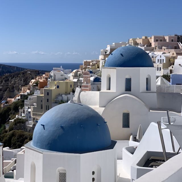 Private Full-Day Tour with winery visit - Oia, Firostefani, Imerovigli: caldera views with real breathing room