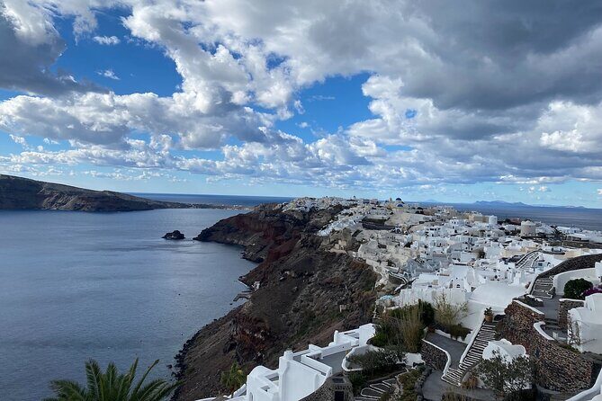 Private Santorini Highlights Tour – Scenic Views & Local Insight - Profitis Ilias (highest point) and the monk treats moment