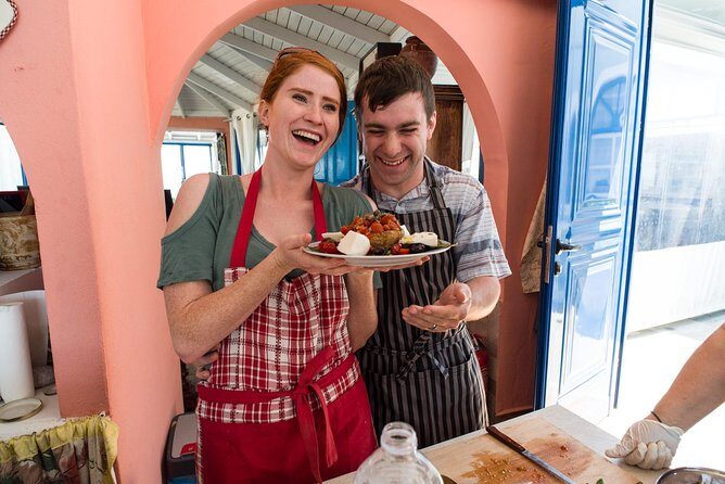 Santorini : Cooking Class & Easy Hike - Hands-on Greek cooking with Chef Ana and the guide team