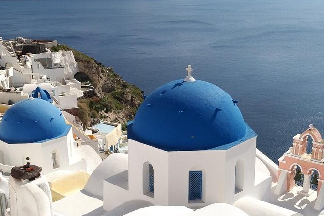 Santorini First-time Visitors Private Tour with Wine Tasting - Oia’s Main Street: Churches, Lanes, and the Sunset Choice