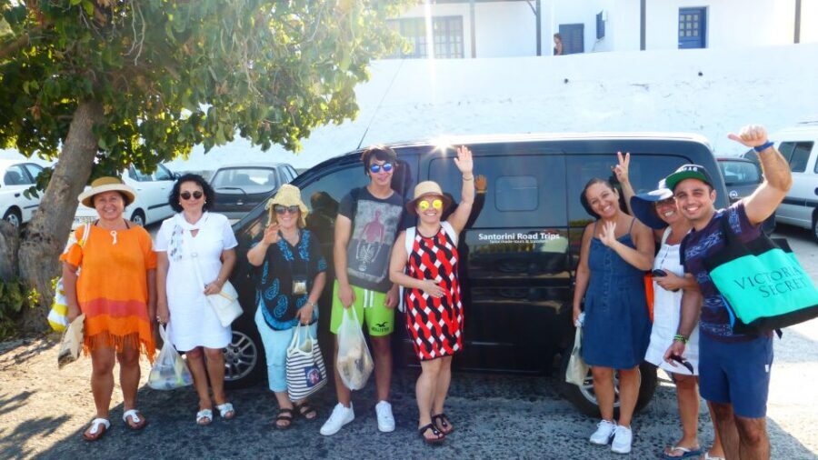Santorini: Private 4-Hour Cultural Villages Sightseeing Tour - Pyrgos village: Venetian fortress shapes and top-of-the-island views