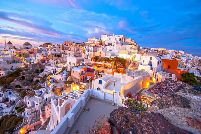 Santorini Private Full Day Tour 9 hours - Kamari beach and Megalochori: a calmer side of the island