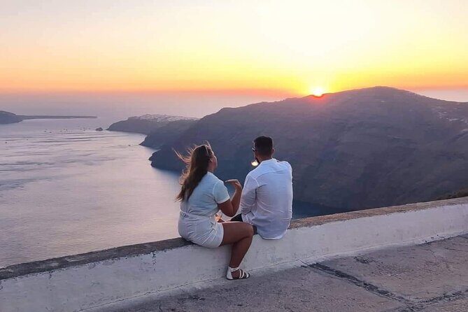 Santorini Private Picnic Sunset Tour - Stop 2: Firostefani, the Three Bells area, and caldera views