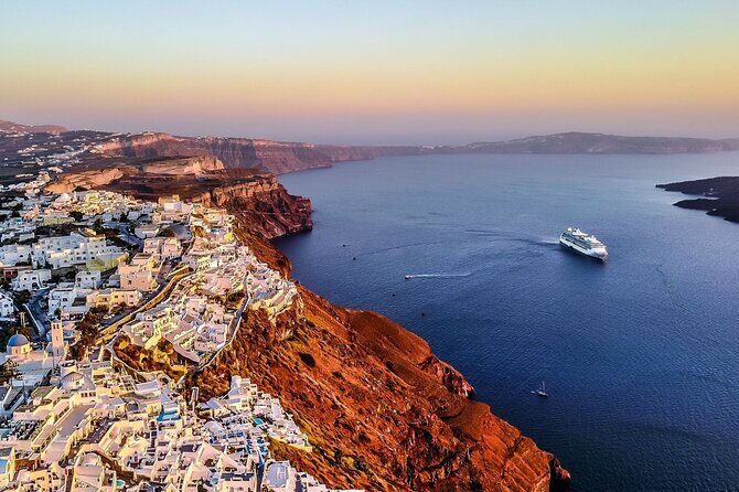 Santorini Private Tour 5hours Wine and local product tasting - Oia in 45 minutes: blue domes, alleys, and quick shopping time