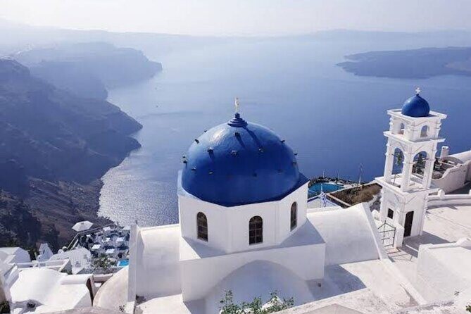 Santorini Private Tour in Spanish - Firostefani and Imerovigli: blue domes and caldera viewpoints
