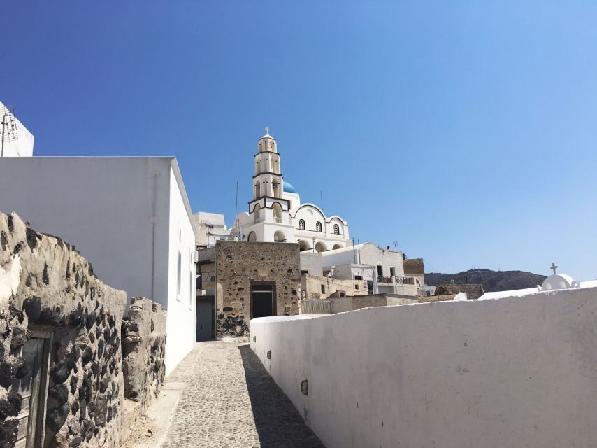 Santorini: Pyrgos, Winery & Oia - Monastery of Prophet Elias: Views from 565 Meters