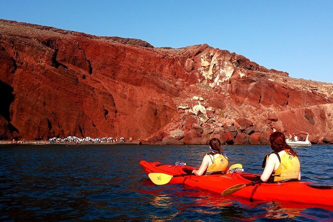 Santorini: Sunset Sea Kayak with Light Dinner with Pick-up Option - Snorkeling in Aegean Waters: What You Get and How to Make It Comfortable