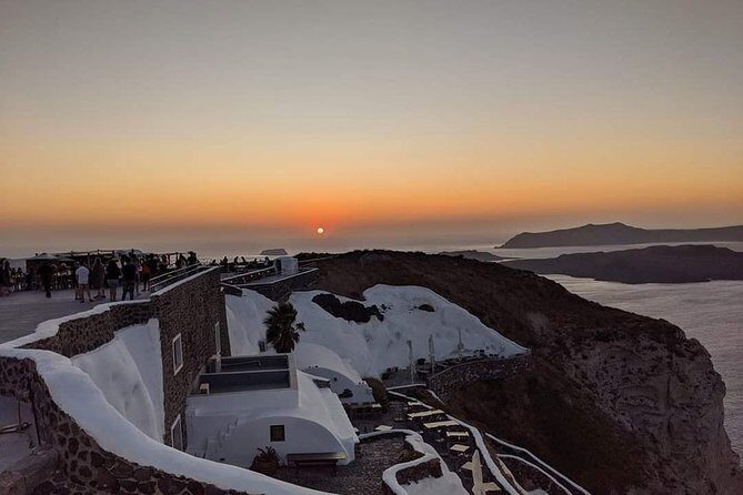 Santorini Unforgettable Experience Private Tour 6 - Hours - Prophet Elias Monastery: 600 meters of viewpoint time