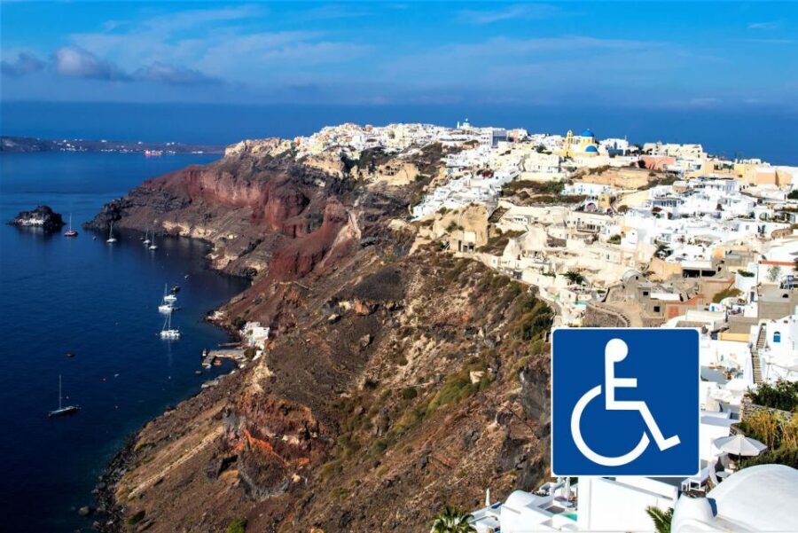 Santorini without Barriers: Accessible 5-Hour Private Tour - Oia free time: classic alleys with an accessibility plan