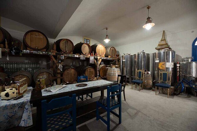 Santorini_Gastronomy gems Tour - Stop 2 at Lounge Cuisine: dining inside a repurposed chapel